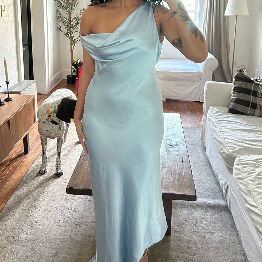 Meshki Yvette Dress - cornflower blue